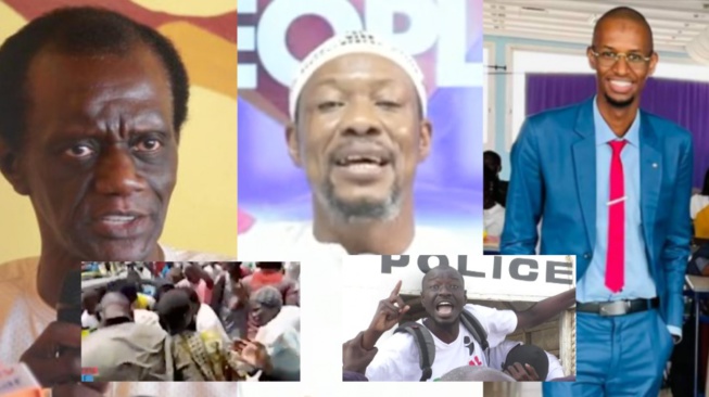 TANGE tire sur la marche de Sam Djiko yi pour libérez Cheikh O Diagne avec une méthode de v!0l€*nc€ TANGE tire sur la marche de Sam Djiko yi pour libérez Cheikh O Diagne avec une méthode de v!0l€*nc€