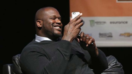 Shaquille O’Neal dépense 1000$ par semaine pour son téléphone