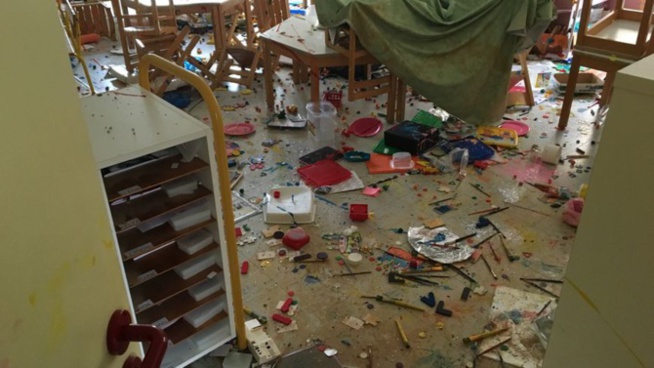 L’école Diacksao Fass 01 vandalisée L’école Diacksao Fass 01 vandalisée