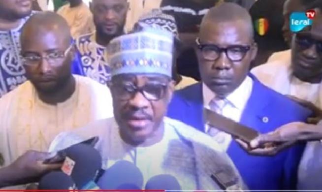 Mosquée Massalikoul Djinane : le message de Madické Niang à sa sortie après la prière de Korité 2022 Mosquée Massalikoul Djinane : le message de Madické Niang à sa sortie après la prière de Korité 2022