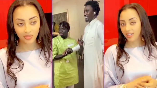 Korité Chez Wally Seck, Sokhna Aidara dévoile son magnifique Sagnsé avec sa belle robe... Korité Chez Wally Seck, Sokhna Aidara dévoile son magnifique Sagnsé avec sa belle robe...