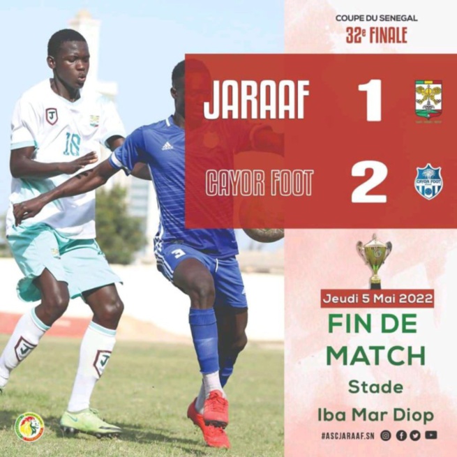 32ème de finale Coupe du Sénégal : six clubs de Ligue 1 éliminés, HLM bat Jeanne d'Arc 32ème de finale Coupe du Sénégal : six clubs de Ligue 1 éliminés, HLM bat Jeanne d'Arc