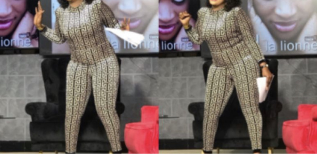 Amina poté très provocatrice dans sa tenue sexy qui risque de faire parler