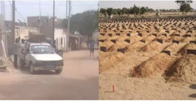 Cimetière Bakhiya : La dépouille de A.S.G conduite hors de Touba, le défunt serait un homosexuel Cimetière Bakhiya : La dépouille de A.S.G conduite hors de Touba, le défunt serait un homosexuel