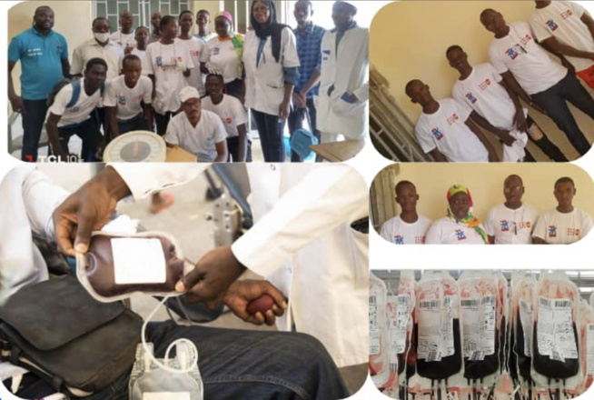 Les élèves du Club EVF du départemental de Koungheul, renflouent la banque de sang de plus de 82 poches Les élèves du Club EVF du départemental de Koungheul, renflouent la banque de sang de plus de 82 poches