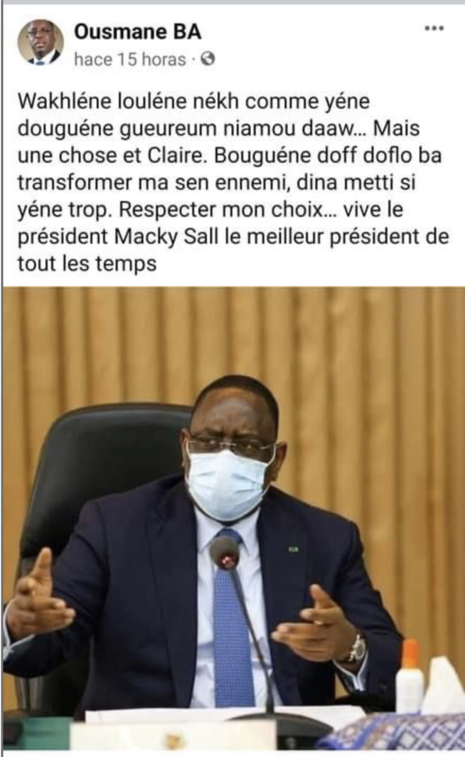 Simulation de départ de Pastef : Ousmane Bâ Gotto a pour mission d'infiltrer BBY Simulation de départ de Pastef : Ousmane Bâ Gotto a pour mission d'infiltrer BBY