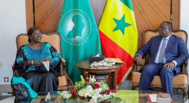 Reçue par le Président Macky Sall: Marie Khémesse Ngom Ndiaye s’engage à mettre en œuvre la politique sanitaire du Sénégal Reçue par le Président Macky Sall: Marie Khémesse Ngom Ndiaye s’engage à mettre en œuvre la politique sanitaire du Sénégal