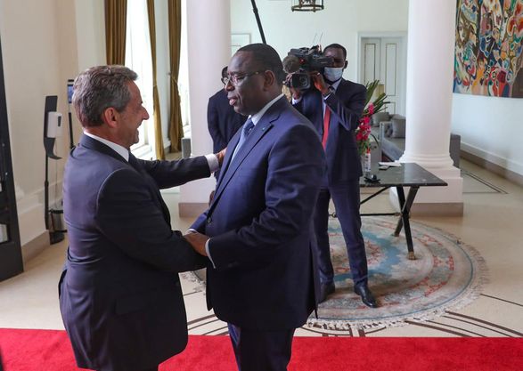 Audience au Palais : Macky Sall reçoit son ami Sarkozy Audience au Palais : Macky Sall reçoit son ami Sarkozy