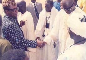 SOUVENIR: Le président Mubutu en visite à Touba SOUVENIR: Le président Mubutu en visite à Touba