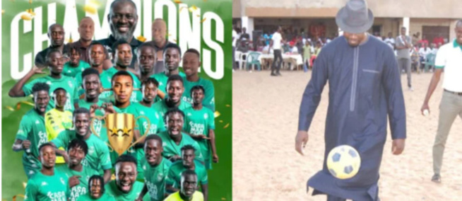 Titre de champion du Casa Sports : Ousmane Sonko tire sur Seydou Sané et "gâte" les joueurs Titre de champion du Casa Sports : Ousmane Sonko tire sur Seydou Sané et "gâte" les joueurs