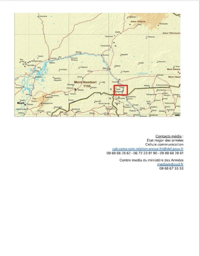Joli coup de filet pour l’Opération Barkhane : Oumeya ould Albakaye, un haut responsable du Groupe EIGS arrêté Joli coup de filet pour l’Opération Barkhane : Oumeya ould Albakaye, un haut responsable du Groupe EIGS arrêté