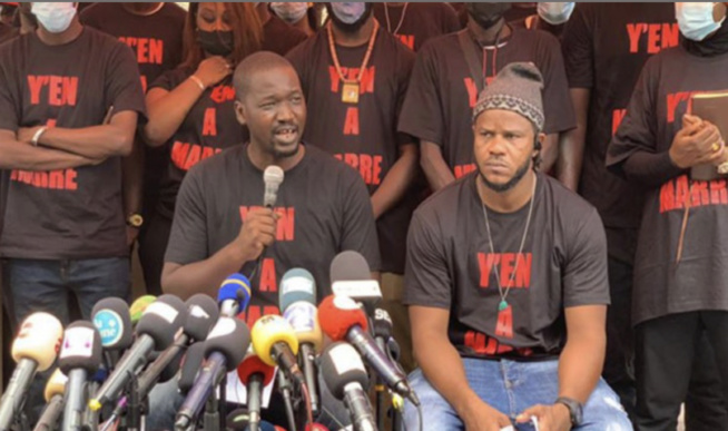 Manif du 29 juin de Yaw : Y en a marre menace Manif du 29 juin de Yaw : Y en a marre menace