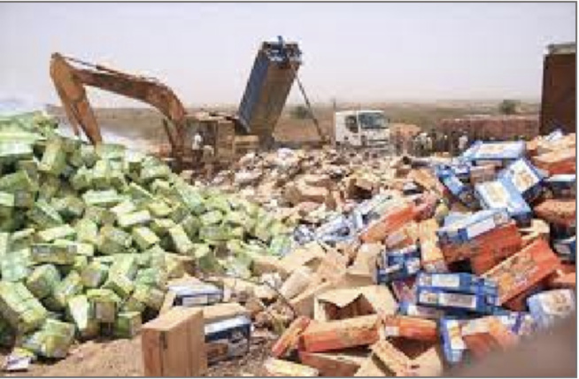 Produits impropres à la consommation : 2062 tonnes saisies depuis le début de l’année Produits impropres à la consommation : 2062 tonnes saisies depuis le début de l’année