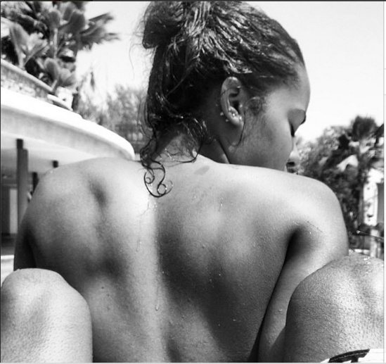 Ibou Kara très complice avec sa femme Léa Mbacké Ibou Kara très complice avec sa femme Léa Mbacké