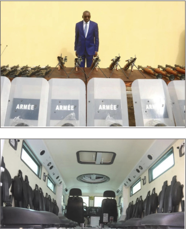 Renforcement de la sécurité du pays : L’Armée sénégalaise dotée du matériel lourd Renforcement de la sécurité du pays : L’Armée sénégalaise dotée du matériel lourd