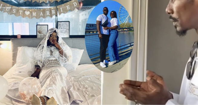 Les premières images du mariage de la fille du coach de lions Aliou Cissé