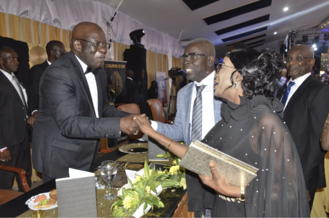 Les images de la prestigieuse soirée de gala les CAURIS D OR édition 2022 avec le président MBAGNICK DIOP du MEDS
