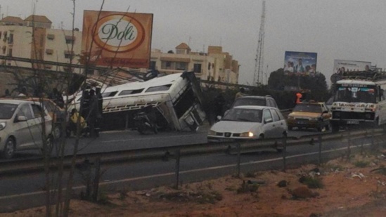 Grave accident sur l'allée Malick Sy Grave accident sur l'allée Malick Sy