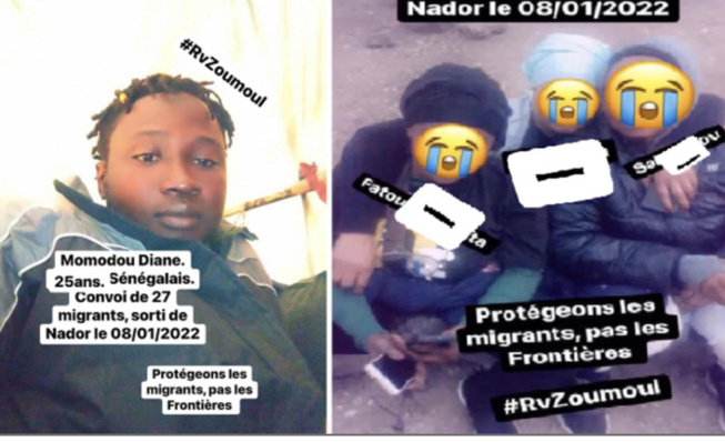 Drame migratoire : 6 mois aujourd’hui qu’un zodiac parti de Nador avec 27 migrants, le 08/01/2022 livrait son lot de morts… Drame migratoire : 6 mois aujourd’hui qu’un zodiac parti de Nador avec 27 migrants, le 08/01/2022 livrait son lot de morts…