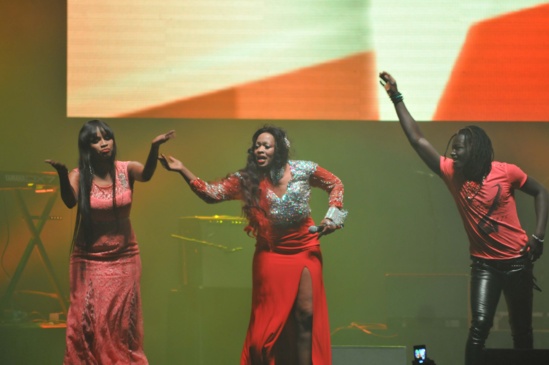 Zoom Photo: Oumou Sow et sa robe agressive au Zénith Zoom Photo: Oumou Sow et sa robe agressive au Zénith