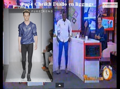 Pape cheikh diallo en liggings