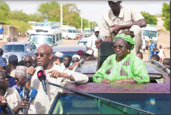 Elections législatives 2022/ Mimi Touré à Louga: «Être patriote, ce n’est pas mentir, affabuler, calomnier…»