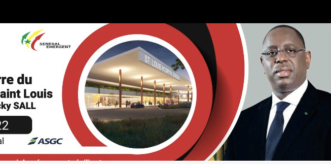 Pose de la Première Pierre du Centre Hospitalier National de Saint-Louis par Son Excellence le Président Macky SALL ( WAHC ) Pose de la Première Pierre du Centre Hospitalier National de Saint-Louis par Son Excellence le Président Macky SALL ( WAHC )