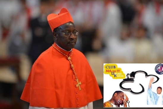 Le Club politique MALIK (Macky ! Libère Karim ) en audience chez le Cardinal Theodore Adrien
