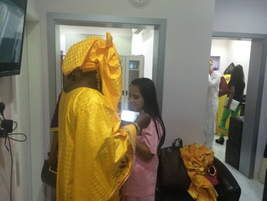 Photos: Pape Diouf rend visite à une fierté du Sénégal à Dubaï Photos: Pape Diouf rend visite à une fierté du Sénégal à Dubaï