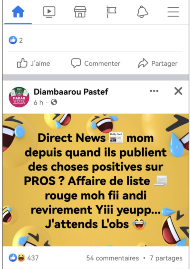 Liste rouge médias corrompus : depuis que Sonko a annoncé ses futures calomnies, certains patrons de presse ont peur Liste rouge médias corrompus : depuis que Sonko a annoncé ses futures calomnies, certains patrons de presse ont peur