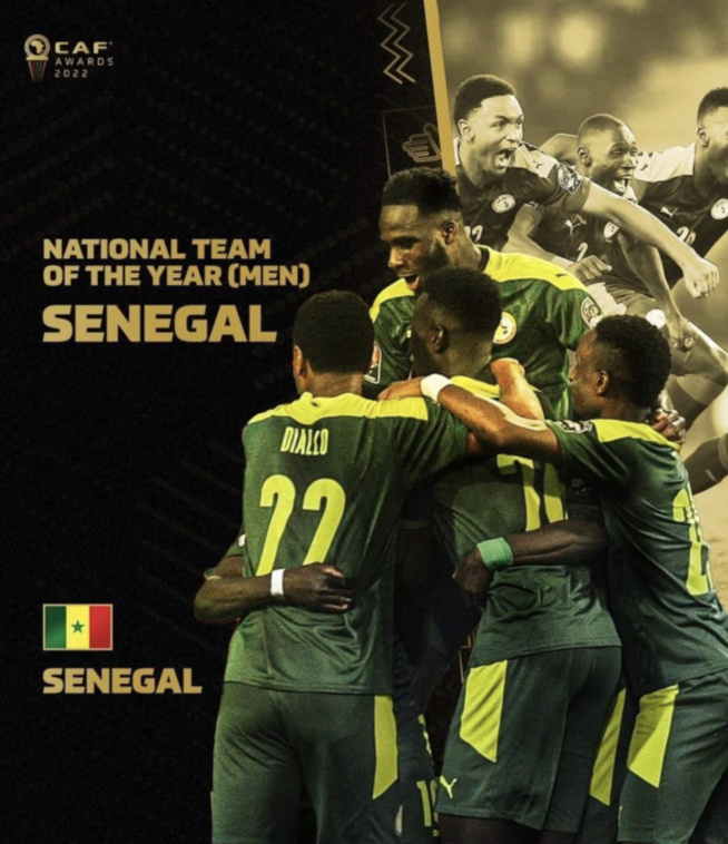 Le Sénégal Sélection de l'Année 2022 🇸🇳👏🏾 #CAFAwards2022 Le Sénégal Sélection de l'Année 2022 🇸🇳👏🏾 #CAFAwards2022