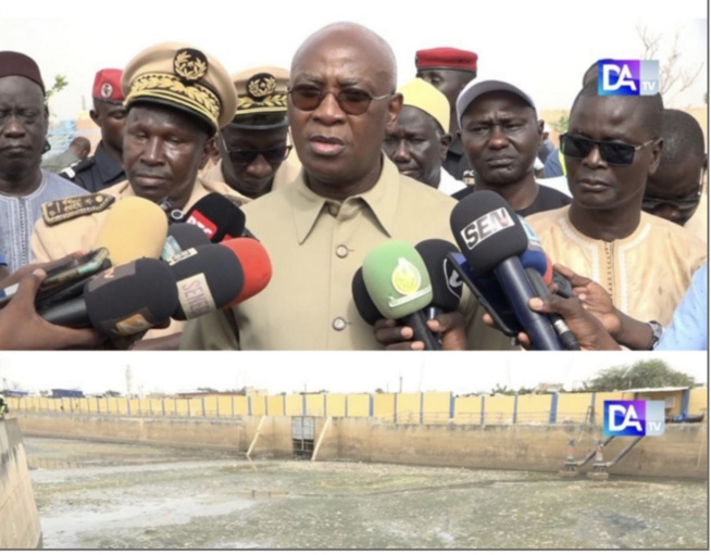 En visite dans les zones inondées : Serigne Mbaye Thiam dénonce le sabotage des flexibles d’évacuation des eaux à Rufisque En visite dans les zones inondées : Serigne Mbaye Thiam dénonce le sabotage des flexibles d’évacuation des eaux à Rufisque