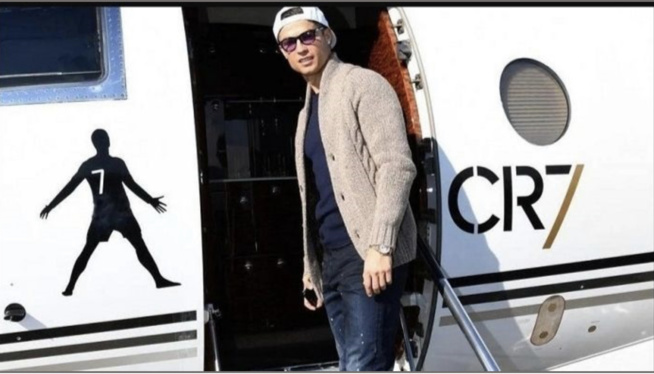 Avez-vous 20,5 millions $? Cristiano Ronaldo vend son jet car il est trop petit