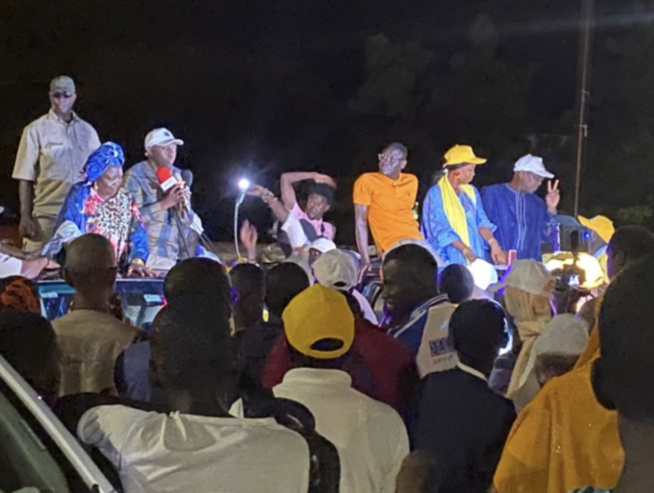 J12 - Tournée nationale de la Grande Coalition Wallu Sénégal. : Dahra Jolof - Linguère – Barkédji à bras ouverts