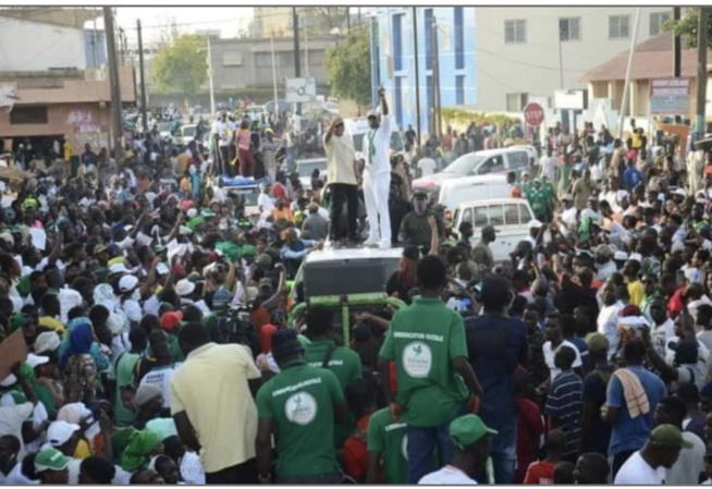 Législatives 2022 : Ousmane Sonko accueilli en fanfare dans la capitale du Nord.