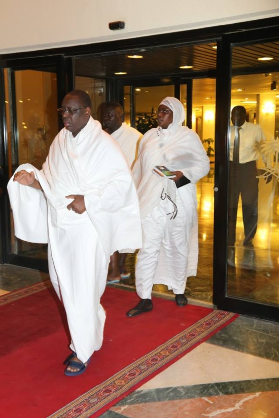 IMAGES - Macky et Madame Sall à Maccah