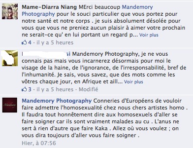 Biennale Dak'art - Facebook ferme le compte du photographe Mandemory Boubacar Touré pour avoir critiqué les homosexuels 