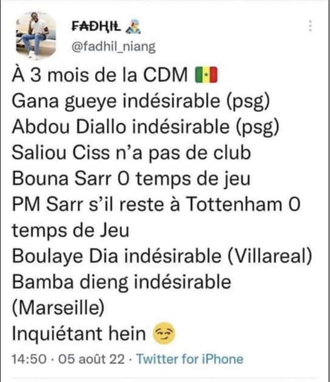 A trois mois de la Coupe du monde, ça craint fort pour ces "Lions" en manque de temps de jeu !