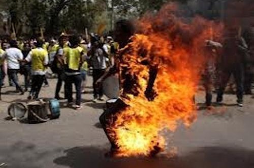 Quartier Sam de Kaolack : Socé Diaw tente de s’immoler par le feu