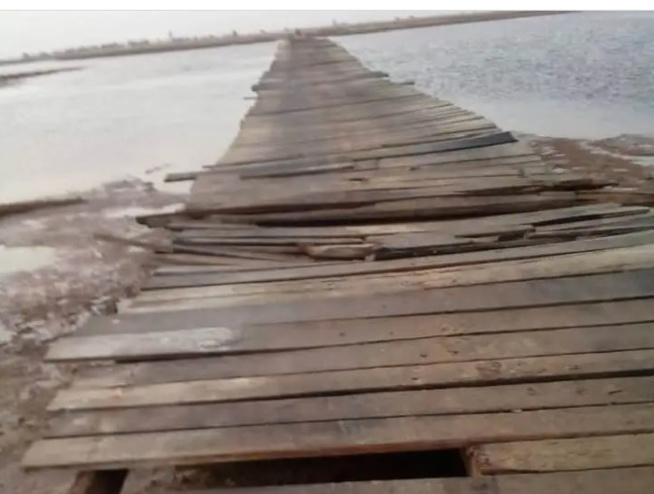 SOS pour le pont de Sakhor en délabrement très avancé: Les populations dans une angoisse permanente SOS pour le pont de Sakhor en délabrement très avancé: Les populations dans une angoisse permanente