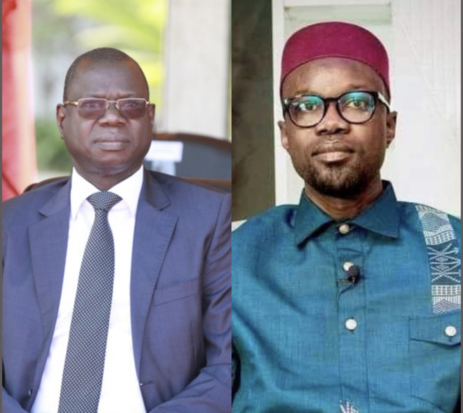 Sonko, surtout, pas en direction des forces armées. (Par Augustin Tine) Sonko, surtout, pas en direction des forces armées. (Par Augustin Tine)