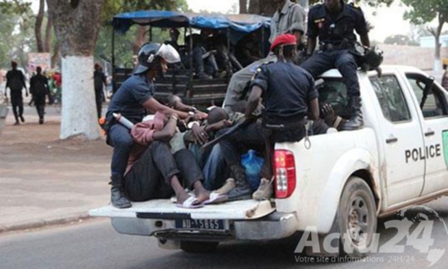 Opération de sécurisation à Touba et à Mbacké: 56 individus interpellés, 14 véhicules mis en fourrière et 5 motos immobilisées