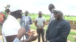 En visite de chantiers: Ndoye Bane met Pire sur les rails du Développement En visite de chantiers: Ndoye Bane met Pire sur les rails du Développement
