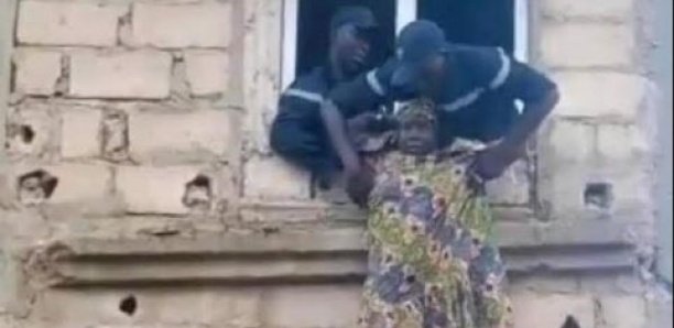 Sauvée miraculeusement d’une chute mortelle : Une dame internée à... Sauvée miraculeusement d’une chute mortelle : Une dame internée à...