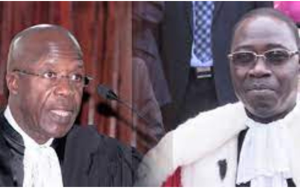 Conseil constitutionnel: Pape Oumar Sakho a passé le témoin à Badio Camara Conseil constitutionnel: Pape Oumar Sakho a passé le témoin à Badio Camara