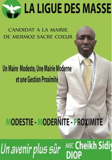 CRITIQUE AFFICHE ÉLECTORALE : Comment Chekh Sidiya Diop a raté son affiche politique 