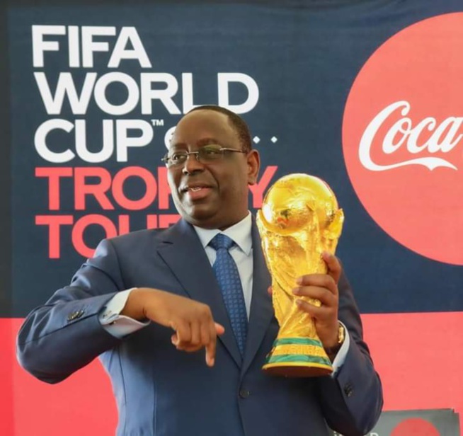 La Coupe du monde en...Or et au Sénégal: Ce que veut Macky Sall (images) La Coupe du monde en...Or et au Sénégal: Ce que veut Macky Sall (images)