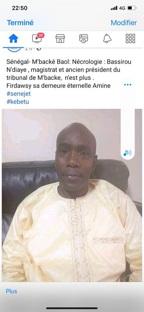 Chavirement de pirogue à Podor : Le magistrat Bassirou Ndiaye porté disparu