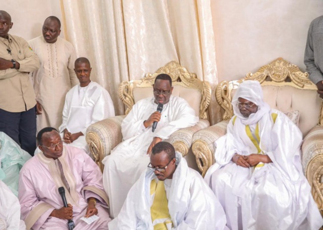Visite en prélude au Magal de Touba : le Chef de l’Etat Macky Sall réitère son engagement à accompagner Serigne Mountakha dans sa mission Visite en prélude au Magal de Touba : le Chef de l’Etat Macky Sall réitère son engagement à accompagner Serigne Mountakha dans sa mission