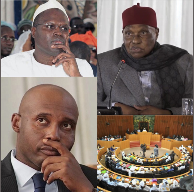  Présidence de l'Assemblée nationale : Khalifa Sall appelle Me Wade pour la candidature de Barth', Gorgui dit niet !